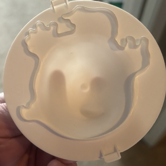 Vintage 1993 McDonald's Ghost Halloween Happy Meal‎ Bucket w/ Cookie Cutter Lid - Picture 10 of 10